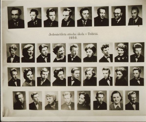 Třída maturant 1956